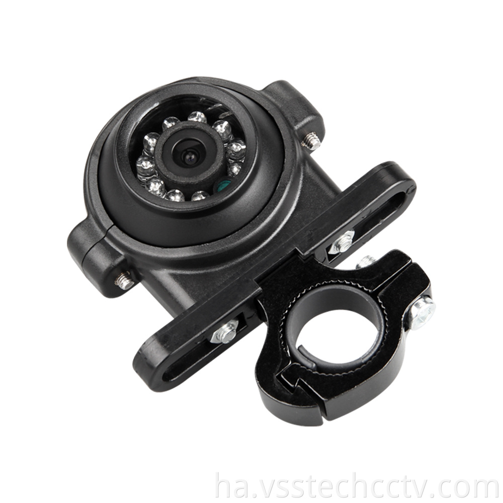 Blind side view camera for trucks
